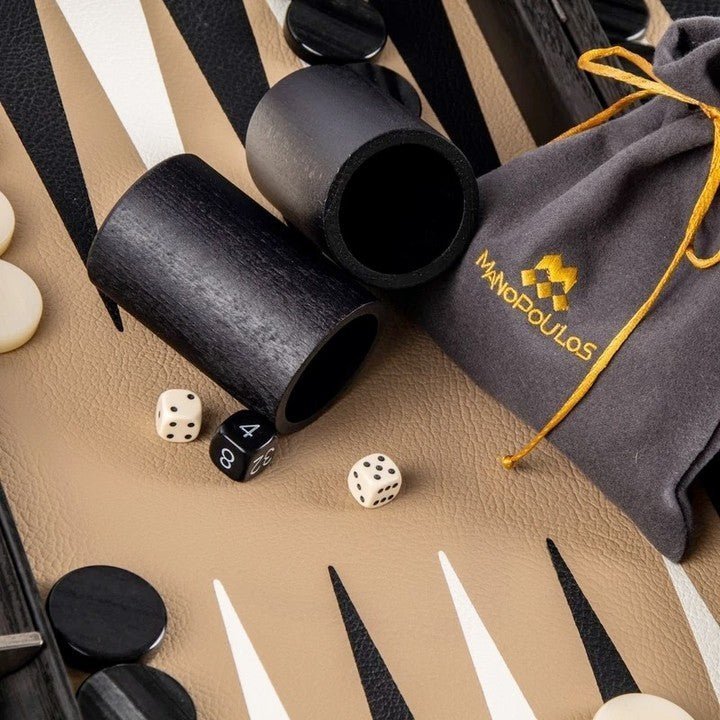 ANCIEN GRAND JACQUET / Backgammon en bois & Jeu de Dames - Plateau en ANCIEN GRAND JACQUET / Backgammon en bois & Jeu de Dames - Plateau en