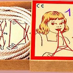 18 Jeux de ficelle - fin de soirée cadeau à partager solitaire - 12a - Rouge et Noir