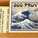 200 Proverbes japonais - fin de soirée solitaire - Rouge et Noir