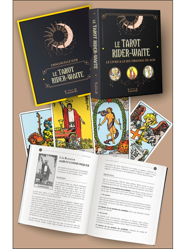 Tarot div - Coffret Rider Waite - Le livre et le jeu original