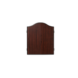 Armoire pour cibles de fléchettes - Cabinet Palissandre - accessoire Fléchettes - Rouge et Noir