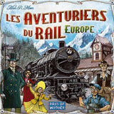 Aventuriers du rail - Europe - Jeu de plateau de stratégie cadeau - 12a - Rouge et Noir