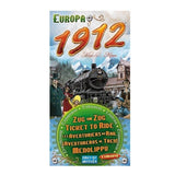 Aventuriers du rail - Extension - Europe - 1912 - Jeu de plateau de stratégie - Rouge et Noir