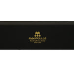 Backgammon de voyage - Roulable - Cuir Gris - Backgammon en cuir de voyage - Rouge et Noir