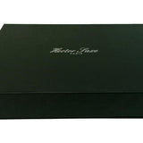 Backgammon Hector Saxe - Buffle Taupe - Grand - Backgammon en cuir - Rouge et Noir
