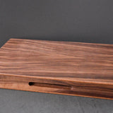 Backgammon Ulbrich - Noyer fermoir magnétique - MM - Backgammon en bois marqueté - Rouge et Noir