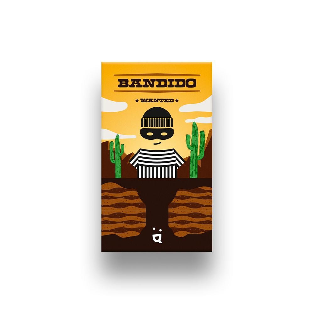 Bandido - Jeu de plateau de stratégie et de rôles - Rouge et Noir