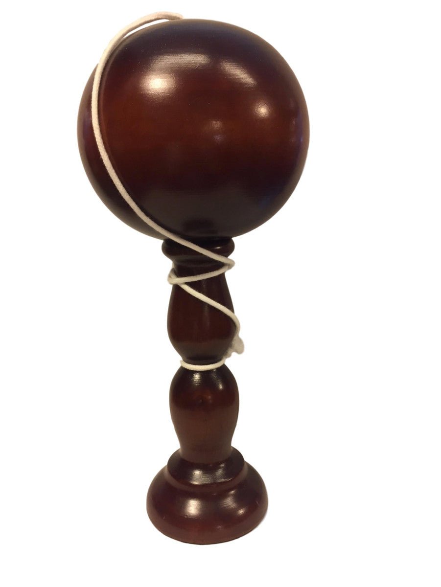 Bilboquet XL - Jeu d'adresse en bois - Rouge et Noir