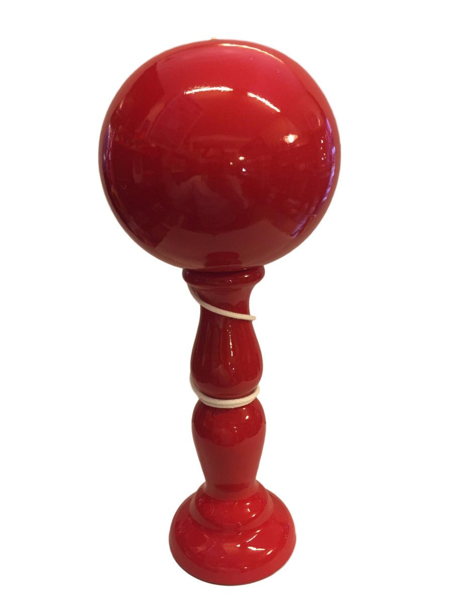 Bilboquet XL - Jeu d'adresse en bois - Rouge et Noir