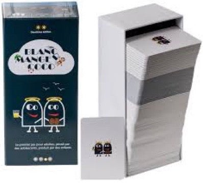 Blanc Manger Coco 1 - Jeu de plateau d'ambiance cadeau adulte - Rouge et Noir