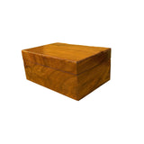 Boite d'échecs palissandre avec couvercle - Taille 4/5/6 - jeu d'échecs accessoire d'échecs boite d'échecs - Rouge et Noir