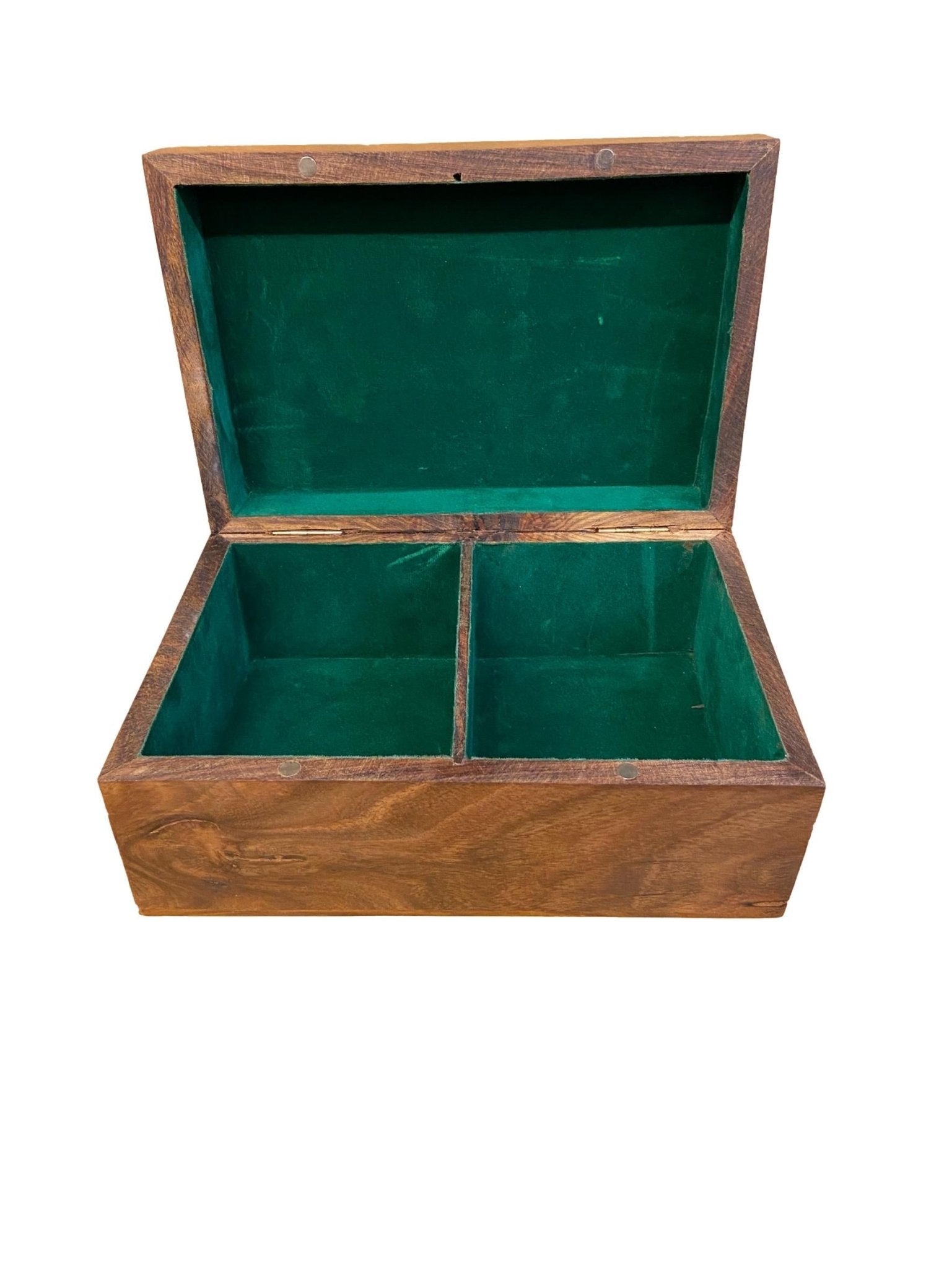 Boite d'échecs palissandre avec couvercle - Taille 4/5/6 - jeu d'échecs accessoire d'échecs boite d'échecs - Rouge et Noir