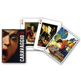 Cartes Caravage - jeu de cartes illustrées - Rouge et Noir
