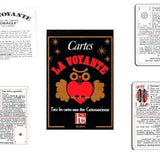 Cartes de divination La voyante - jeu divinatoire - Rouge et Noir
