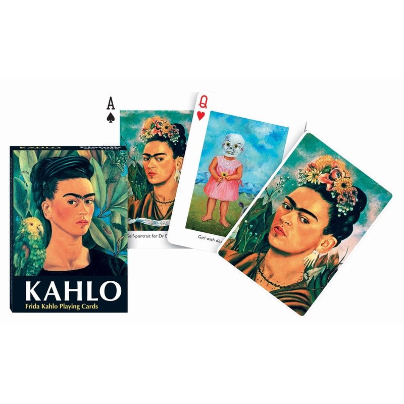 Cartes Kahlo - 1940 - jeu de cartes illustrées - Rouge et Noir