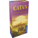 Catan extension - Barbares et marchands - 5 - 6 joueurs - Jeu de plateau de stratégie - Rouge et Noir
