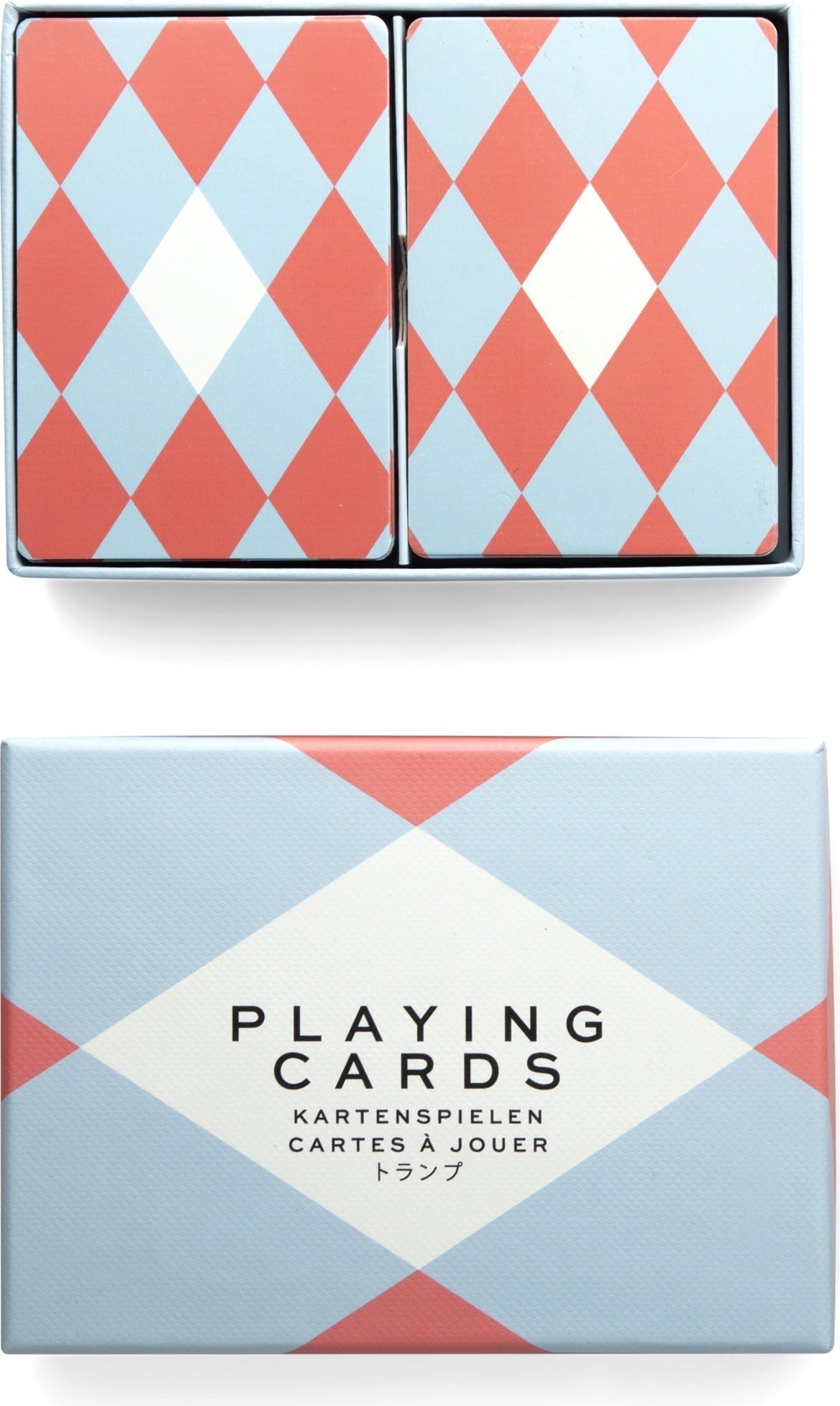 Coffret Bridge - Printwork - jeu de cartes bridge cadeau sénior - Rouge et Noir