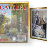 Coffret double Piatnik - Child - Monet - jeu de cartes bridge - Rouge et Noir