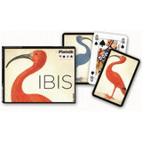 Coffret double Piatnik - Ibis - jeu de cartes bridge cadeau sénior - Rouge et Noir