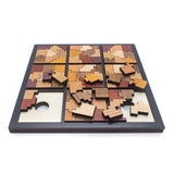 CT 9x9 - Casse - tête en bois - Rouge et Noir