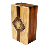 CT Boite à secrets - Stick Box - Casse - tête en bois boite à secrets - Rouge et Noir