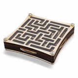 CT Labyrinthe pourfendu - Casse - tête en bois - Rouge et Noir