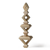 Diamant - Jeu de construction design cadeau bel objet - Rouge et Noir