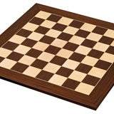 Echiquier en bois de Palissandre Zébré - jeu d'échecs échiquier classique et décoratif - Rouge et Noir