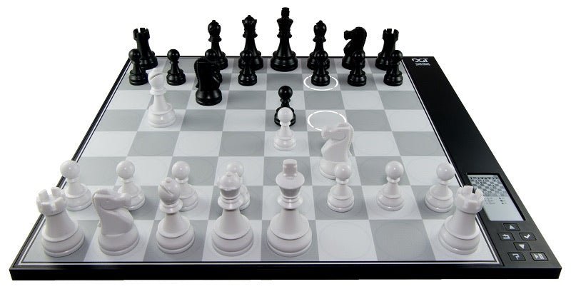 Ensemble Centaur DGT - Jeu d'échecs électronique avec housse de transport - jeu d'échecs électronique - Rouge et Noir