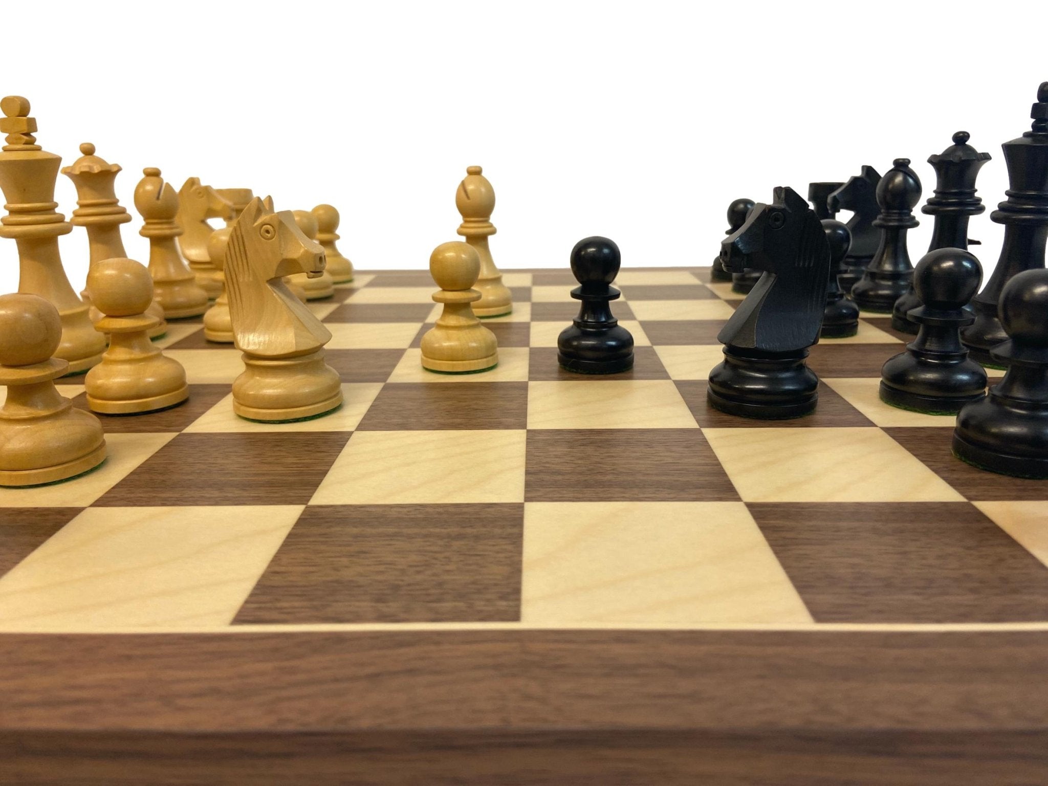 Ensemble Club - Tournoi des Candidats - ensemble d'échecs classique - Rouge et Noir