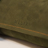 Ensemble d'échecs roulable magnétique - Cuir véritable - Vert / intérieur doré - ensemble d'échecs luxe classique jeu d'échecs échecs de voyage en cuir véritable - Rouge et Noir