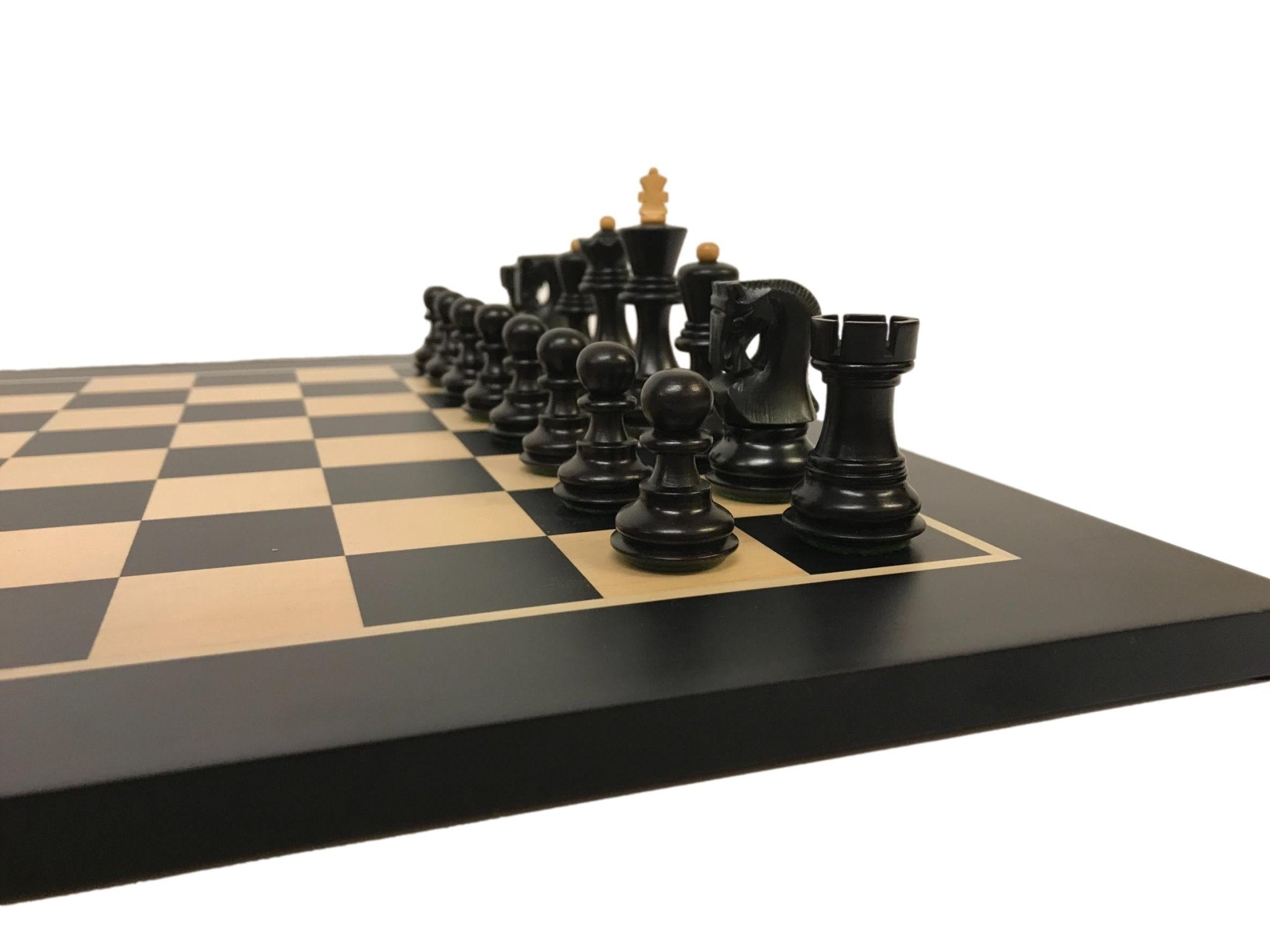 Ensemble Russe - ensemble d'échecs classique et décoratif - Rouge et Noir