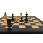 Ensemble Russe - ensemble d'échecs classique et décoratif - Rouge et Noir