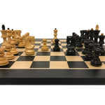 Ensemble Russe - ensemble d'échecs classique et décoratif - Rouge et Noir