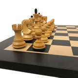 Ensemble Russe - ensemble d'échecs classique et décoratif - Rouge et Noir