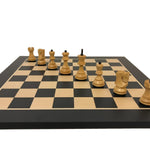 Ensemble Russe - ensemble d'échecs classique et décoratif - Rouge et Noir