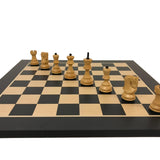 Ensemble Russe - ensemble d'échecs classique et décoratif - Rouge et Noir