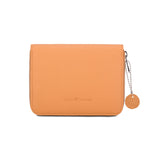 Etui de bridge en cuir pleine fleur - Soleil - jeu de cartes coffret bridge à jouer coffret de cartes luxe - Rouge et Noir