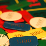 Exemplaire unique - 200 jetons ancien Bakélite - coffret de poker de luxe - Rouge et Noir