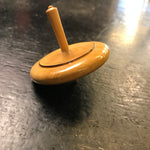 Toupie buis tournée à la main - Toupies cadeau bel objet - Rouge et Noir