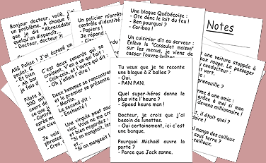 100 Blagues courtes - fin de soirée à partager - Rouge et Noir