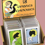 Ombres Chinoises - fin de soirée - Rouge et Noir