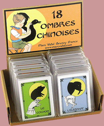 Ombres Chinoises - fin de soirée - Rouge et Noir