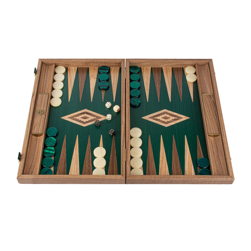 Backgammon en noyer - Couleurs