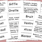 Comment dit on… en argot ? - fin de soirée solitaire - Rouge et Noir