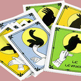 Ombres Chinoises - fin de soirée - Rouge et Noir