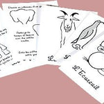 J'apprends à dessiner les animaux - fin de soirée solitaire - Rouge et Noir