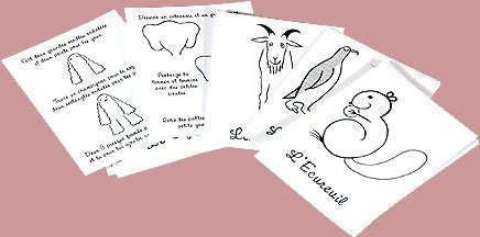 J'apprends à dessiner les animaux - fin de soirée solitaire - Rouge et Noir