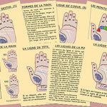 J'apprends à lire les lignes de la main - fin de soirée à partager - Rouge et Noir