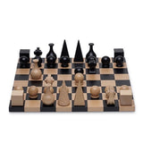 Jeu d'échecs Man Ray - ensemble échecs décoratif - Rouge et Noir